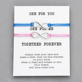 Wish card couple bracelets – Gifts for Couples — 12