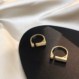 Vintage niche design zircon marble ring – Unique Gift Ideas — 10