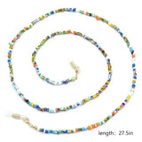 Women's Colorful Rice Beads Glasses Necklace Mask – Jewelry Gift Ideas — 3