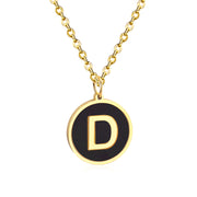 Golden English alphabet pendant – Jewelry Gift Ideas — 2