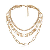 Punk multilayer necklace – Jewelry Gift Ideas — 10