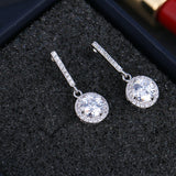 Long zircon earrings – Meaningful Gifts — 4
