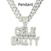 Men's Cool Diamond Pendant Cuban Chain – Jewelry Gift Ideas — 2