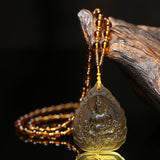 Kaiguang Topaz Gold God Of Wealth Pendant – Jewelry Gift Ideas — 7