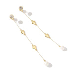 Heart-shaped pendant earrings long pendant – Jewelry Gift Ideas — 5