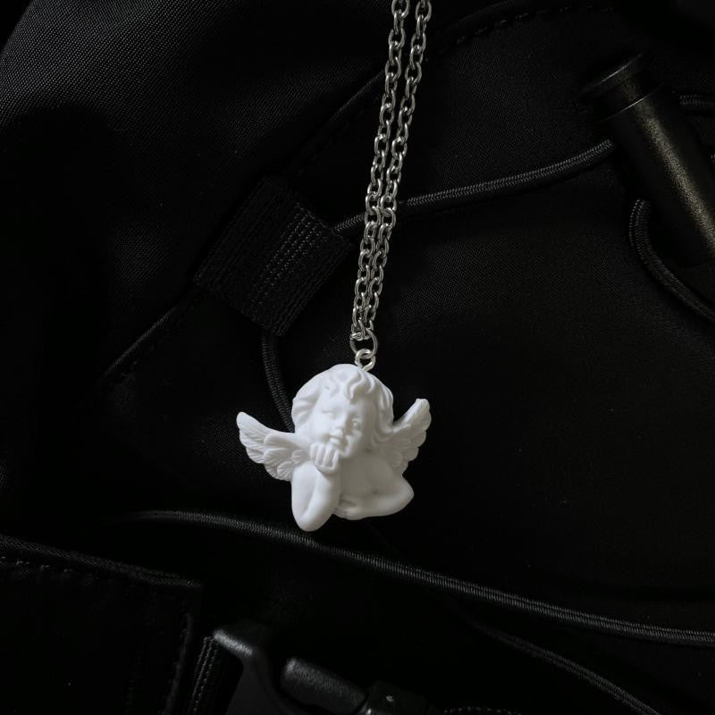 Baroque Cupid Angel Necklace Couple Sweater Chain – Jewelry Gift Ideas — 1