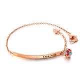 Rose Gold Plated Zircon Bracelet – Jewelry Gift Ideas — 7