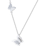 Butterfly necklace short clavicle chain – Jewelry Gift Ideas — 1