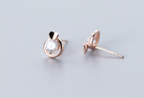 Circle love diamonds and small earrings – Gifts for Couples — 6