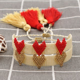 Miyuki Rice Beads Bracelet Women Retro Bohemian Ethnic – Stylish Gifts — 1