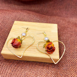 Autumn And Winter Wild Flower Earrings Mori Series – Birthday Gifts — 5