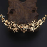 Ancient Style Cast Brass Butterfly Shape Pendant – Jewelry Gift Ideas — 2