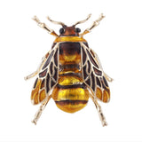 Oil Drop Painting Little Bee Brooch Dress Collar – Jewelry Gift Ideas — 4