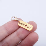 Lobster Clasp Gold English Word Alloy Pendant – Jewelry Gift Ideas — 15