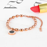 Rose gold black and white two-sided ladies – Jewelry Gift Ideas — 3