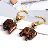 European Style Fashion Cute Elephant Earrings – Stylish Gifts — 2