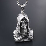 Mens Fashion Simple Skull Pendant Necklace – Jewelry Gift Ideas — 5