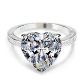 Simulate Diamond Female Love Big Diamond Ring – Gifts for Her — 2