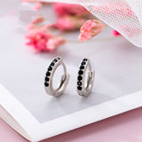 Temperament Black And White Zircon Auricular Ring – Gift Ideas — 6