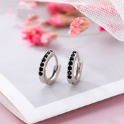 Temperament Black And White Zircon Auricular Ring – Gift Ideas — 6