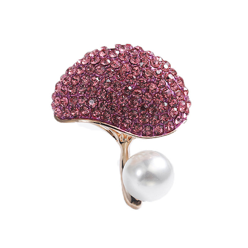 Korean Style All-Match Cute Alloy Diamond Brooch – Stylish Gifts — 1