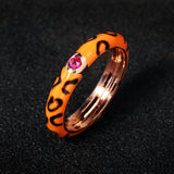 Simple Gold Plated Oil Drip Ring – Small Gift Ideas — 11