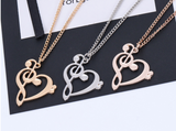 Fashion Love Note Necklace Hollow Hollow Note – Jewelry Gift Ideas — 2