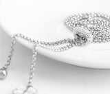 Titanium steel adjustable necklace – Jewelry Gift Ideas — 4