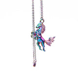 Galloping Horse Pendant Necklace Sweater Chain – Jewelry Gift Ideas — 1