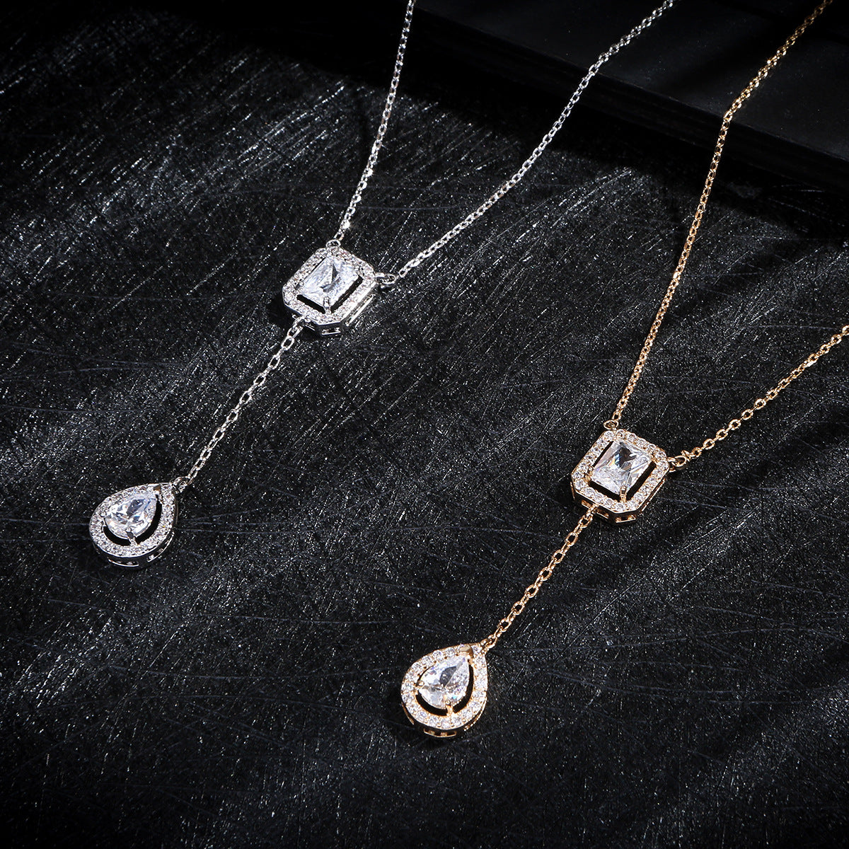 Micro-inlaid zircon necklace – Jewelry Gift Ideas — 1