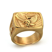 Vintage Stainless Steel Accessories, Eagle Ring – Stylish Gifts — 1