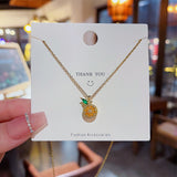 Orange Necklace Sweet Girl – Jewelry Gift Ideas — 3