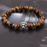 Natural Stone Owl Head Yoga Bracelet – Jewelry Gift Ideas — 8