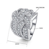 Rotating Ring Inlaid With Superbleach Zircon Full – Gift Ideas — 2