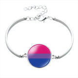 Rainbow Strip Time Gem Bracelet Alloy Bracelet – Jewelry Gift Ideas — 5