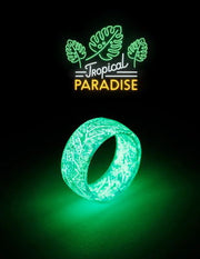 Design Luminous Purple Blue Ring Glowing – Gifts for Couples — 6