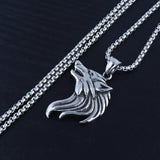 Stainless Steel Alloy Wolf Head Pendant Men's – Jewelry Gift Ideas — 2