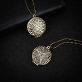 Vintage Pendant Hollow Round Luminous Necklace – Jewelry Gift Ideas — 6