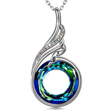 Peacock gradient necklace – Jewelry Gift Ideas — 3
