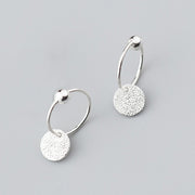 S925 silver round earrings – Stylish Gifts — 3