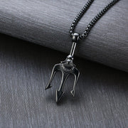 Neptune's Trident Necklace Retro Mythical Sea – Jewelry Gift Ideas — 5