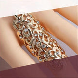 Korean Style Fashion Ring With Hollow Air And Diamonds – Stylish Gifts — 3