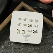 Simple Stud Cute Cartoon Versatile Earrings – Thoughtful Gifts — 9