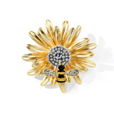 Bee daisy brooch – Jewelry Gift Ideas — 3
