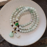With Beads Dry Green Garnet Gourd Double Pixiu – Jewelry Gift Ideas — 4