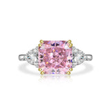 Synthetic High Carbon Diamond Ring S925 Silver – Surprise Gifts — 3