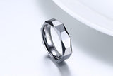 Men's All-match Rhombus 5.5MM Tungsten Steel Ring – Gifts for Him — 3