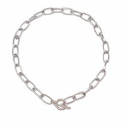 Fashion Simple Metal Ball Thick Chain Necklace – Jewelry Gift Ideas — 6