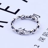 Heart Interlaced Ring Fashionable Simple Clear Style – Stylish Gifts — 1