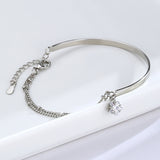 Flash Diamond Double Five-pointed Star Bracelet – Jewelry Gift Ideas — 2